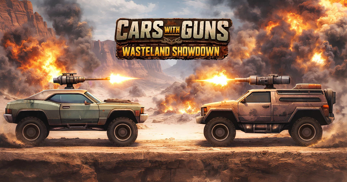 Cars with Guns: Wasteland Showdown Cover